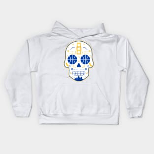 Golden State Sugar Skull Kids Hoodie